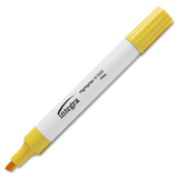 Integra Chisel Tip Highlighter - Chisel Tip - Yellow - Non-refillable - 12 per Dozen