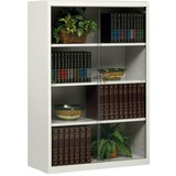 Tennsco Heavy-guage Steel Bookcase With Glass Doors
