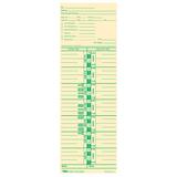 Tops Payroll Calculation Time Card TOP12533