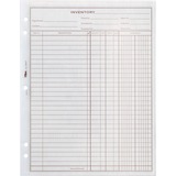 Tops Easy Use Inventory Sheets