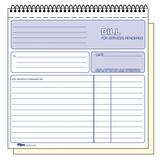 Tops Bill for Services Rendered Form