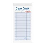 Tops Guest Check Book