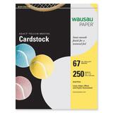 Wausau Paper Exact Vellum Bristol Paper Letter 85 x 11 Vellum 250 x Sheet Gray