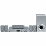 RCA RTD258 Home Theater System - DVD Player, 5.1 Speakers - 5 Disc(s) - 1000W RMS - Dolby Digital, Dolby Pro Logic II