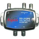 Pro Brand Eagle Aspen Dual Satellite/Off-Air Combiner - 5-way - 2050MHz - Signal Splitter/Combiner