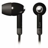 jWIN iLuv i301BLK Ultra Lightweight Earphone - I301BLK