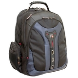 VICTORINOX Swissgear Pegasus Backpack. Fits up to 17in laptop. Black and Grey