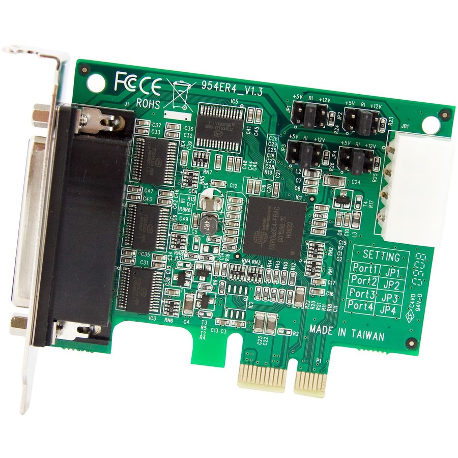 Startech Port Low Profile Native Rs Pci Express Serial Card