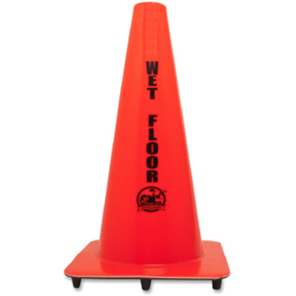 Genuine Joe Bilingual Wet Floor Cone