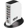 Tripp Lite U222-007-R 7-Port USB 2.0 Hub 7 x 4-pin Type A Female USB 2.0 USB Downstream 1 x 4-pin Type B Female USB 2.0 USB Upstream