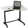 WorkstationLeft AngleBlack Frame/Gray Top39