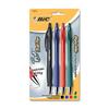 Ballpoint PenRefillableMedium Point4 per PackAsst. Barrel/Ink