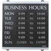 Business Hours Signw/176 3/4