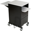 Presentation Cart w/CPU Holder 18
