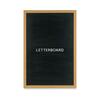 Letter Board, Non-Magnetic, 2'x3', Beachwood Frame