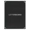 Letter Board, Non-Magnetic, Aluminum Frame, 2'x3', Black