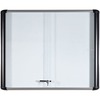 Dry-Erase Board, Enclosed, Magnetic, 3'x4', White