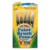 Paint Brush Pens, Washable, Nontoxic, 5 per Pack, Assorted