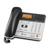 Telephone,w/Answering Sys.,w/1 Handset,5.8GHz,2/Line,BK/SR