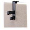 Clothing Hook,Over-The-Panel,Double Hook,Fits Up To 4