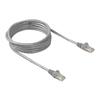 Patch Cable 6 UTP RJ45 Male to Male 50' Gray