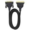 IEEE 1284 Printer Cable 36 Port DB25 Port 6' Black