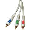 Component Video Cable 12' Aluminum Covers