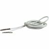 Badge Holder Cords With Barbs 50 per Pack White