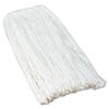 Mop Refill #24 Rayon 4-Ply Cut End w/Headband White<br>WHITE<br>Sold by theEA<br>1 EA/BG<br>12 BG/CT