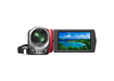 picture of a Sony Handycam DCR-SX43 Digital Camcorder - 2.7" LCD - Touchscreen - CCD - Red