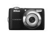 picture of a Nikon Coolpix L22 12 Megapixel Compact Camera - 6.70 mm-24 mm - Black