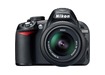 picture of a Nikon D3100 14.2 Megapixels Digital SLR Camera with 18-55mm & 55-200mm NIKKOR VR Lenses, 3in TFT LCD Display
