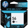 HP 56 Black Ink Cartridge - Black - Inkjet - 520 Page - 1 Each HP 56 Black Ink Cartridge - Black - Inkjet - 520 Page - 1 Each