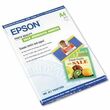 Epson Self-adhesive - A4 - 8.3" x 11.7" - 167g/m² - Matte - ISO Brightness - 1 Each - Bright White Epson Self-adhesive - A4 - 8.3" x 11.7" - 167g/m² - Matte - ISO Brightness - 1 Each - Bright White