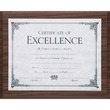 Burnes Award Plaque - 8.5" x 11" Insert - Wall Mountable - Horizontal, Vertical - Acrylic - Walnut Burnes Award Plaque - 8.5" x 11" Insert - Wall Mountable - Horizontal, Vertical - Acrylic - Walnut