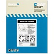 Chartpak Applique Drafting Film - Self-adhesive - 8.5" x 11" - 100 / Box - Clear