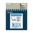 Chartpak Applique Drafting Film - Self-adhesive - 8.5" x 11" - 100 / Box - Clear