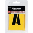 Chartpak Painting Letters & Numbers Stencil - 2" - Gothic - Yellow