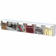Deflect-o Interlocking Horizontal Tilt Bin - 4.5" x 23.62" x 3.62" - 6 Compartment(s) - White Deflect-o Interlocking Horizontal Tilt Bin - 4.5" x 23.62" x 3.62" - 6 Compartment(s) - White