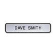 Xstamper Designer Wall Sign - "Customizable - 8" x 2" - Plastic - Black Xstamper Designer Wall Sign - "Customizable - 8" x 2" - Plastic - Black