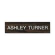 Xstamper Name Plate - 10" x 2" - Aluminum Xstamper Name Plate - 10" x 2" - Aluminum