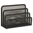 Sparco Vertical Sorter - 5.25" x 6.85" x 3.25" - Steel - Black
