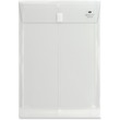 Sparco String & Button Poly Hide Envelope - 1" Expansion - 8.5" x 14" - Legal - 1 Each - Clear Sparco String & Button Poly Hide Envelope - 1" Expansion - 8.5" x 14" - Legal - 1 Each - Clear