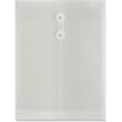 Sparco Inter-Departmental Poly Envelope - 10" x 13" - String/Button - 1 Each - Clear Sparco Inter-Departmental Poly Envelope - 10" x 13" - String/Button - 1 Each - Clear