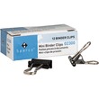 Sparco Binder Clip - Mini - 0.56" Width - Steel - 12 / Dozen - Black