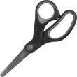 Sparco 5" Blunted Scissors - 2.75" Cutting Length - Blunted - Bent - Stainless Steel, Rubber - Black, Gray Sparco 5" Blunted Scissors - 2.75" Cutting Length - Blunted - Bent - Stainless Steel, Rubber - Black, Gray