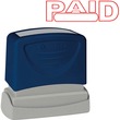 Sparco Pre-Inked Stamp - 1.75" x 0.62" - Red Sparco Pre-Inked Stamp - 1.75" x 0.62" - Red
