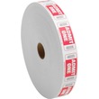 Sparco Roll Ticket - 2000 / Roll - Red Sparco Roll Ticket - 2000 / Roll - Red