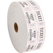 Sparco Admit One Double Roll Ticket - 2000 / Roll - White Sparco Admit One Double Roll Ticket - 2000 / Roll - White