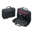 Sparco Leather Portfolio with Handle - Top-loading - Leather - Black